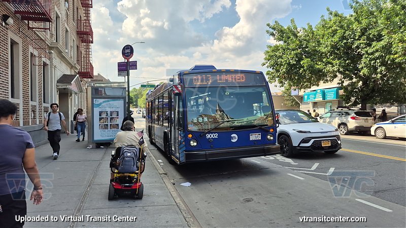 MTA Bus Company #9002 on the Q113
MTA Bus Company #9002 on the Q113
