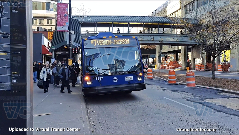 2022 Nova Bus #8897 on the 7 Shuttle 
2022 Nova Bus #8897 on the 7 Shuttle 

