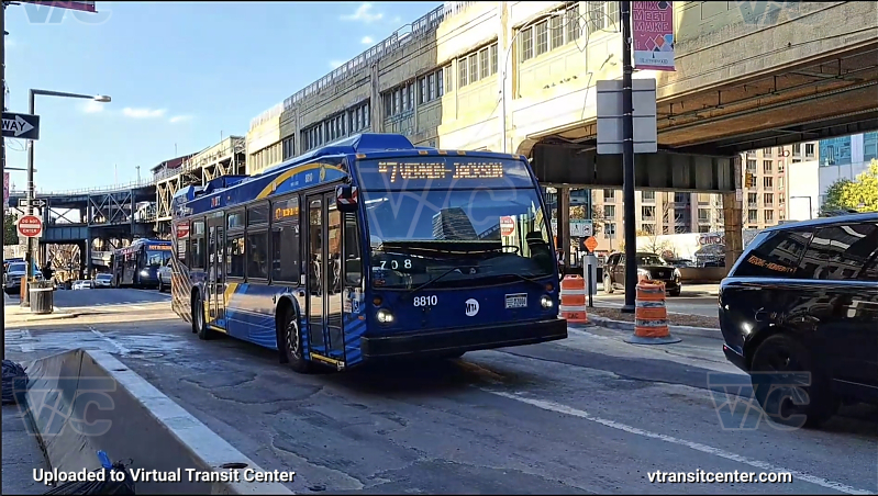 2022 Nova Bus #8810 on the 7 Shuttle 
2022 Nova Bus #8810 on the 7 Shuttle 

