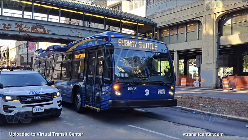 2022 Nova Bus #8908 on the 7 Shuttle 
2022 Nova Bus #8908 on the 7 Shuttle 
