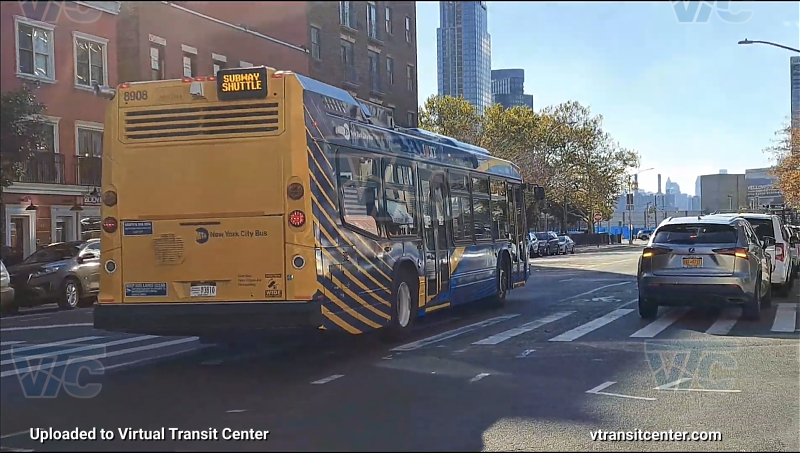 2022 Nova Bus #8908 on the 7 Shuttle 
2022 Nova Bus #8908 on the 7 Shuttle 
