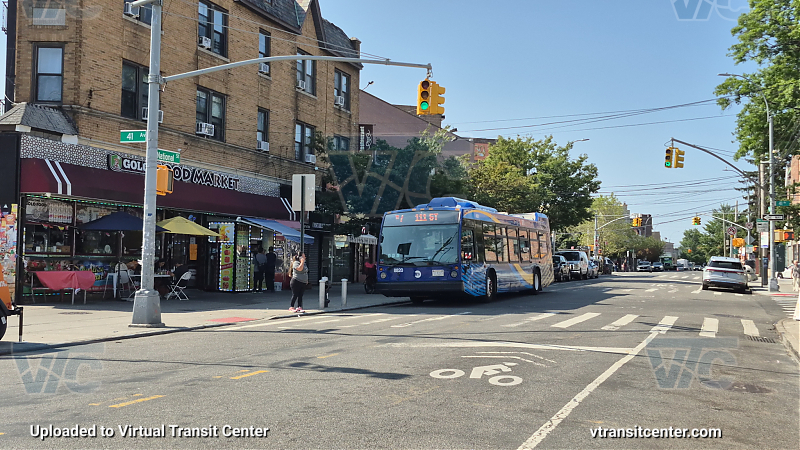 New York City Transit Bus #8820 on the T324 7 shuttle
New York City Transit Bus #8820 on the T324 7 shuttle
