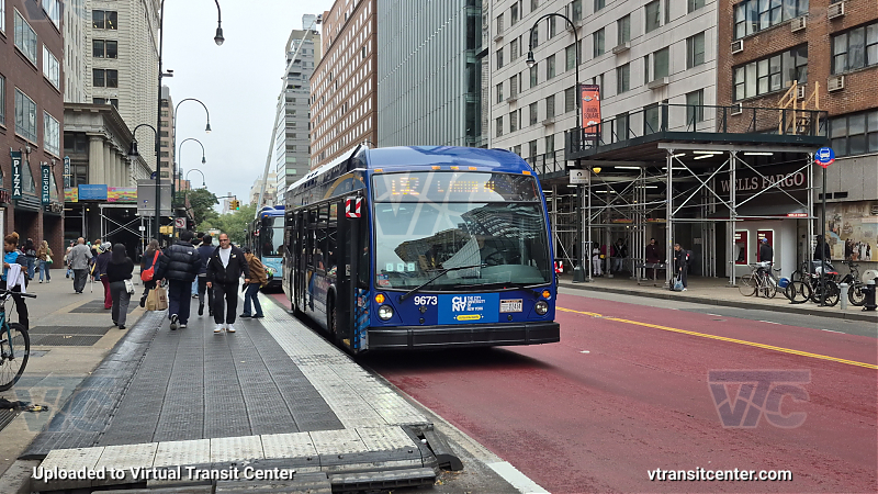 New York City Transit Bus #9673 on the L92 L shuttle 
New York City Transit Bus #9673 on the L92 L shuttle 

