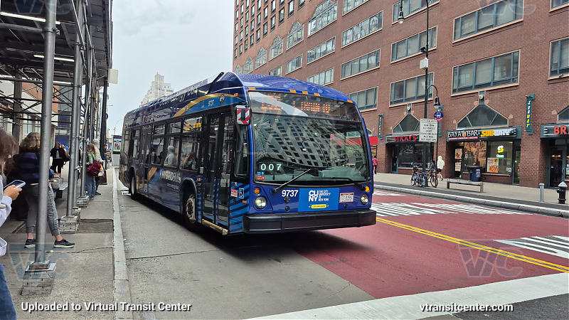 New York City Transit Bus #9737 on the L92 L shuttle 
New York City Transit Bus #9737 on the L92 L shuttle 
