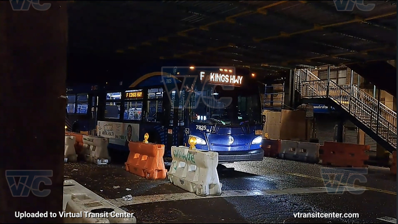 2018 NFI XD40 #7825 on the F shuttle 
2018 NFI XD40 #7825 on the F shuttle 
