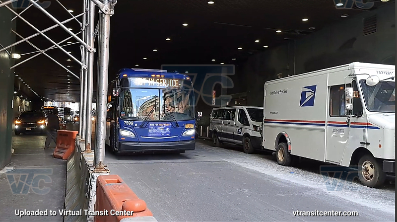 2018 NFI XD40 #7599 on the Migrant shuttle 
2018 NFI XD40 #7599 on the Migrant shuttle 
