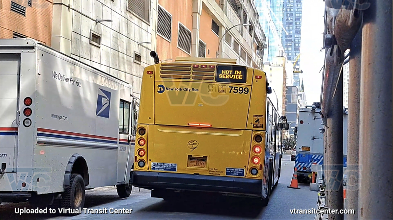 2018 NFI XD40 #7599 on the Migrant shuttle 
2018 NFI XD40 #7599 on the Migrant shuttle 
