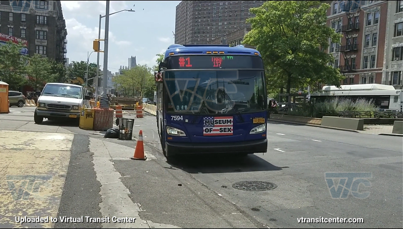 2018 NFI XD40 #7594 on the 1 shuttle 
2018 NFI XD40 #7594 on the 1 shuttle 
