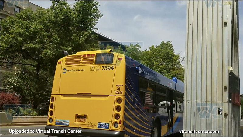 2018 NFI XD40 #7594 on the 1 shuttle 
2018 NFI XD40 #7594 on the 1 shuttle 
