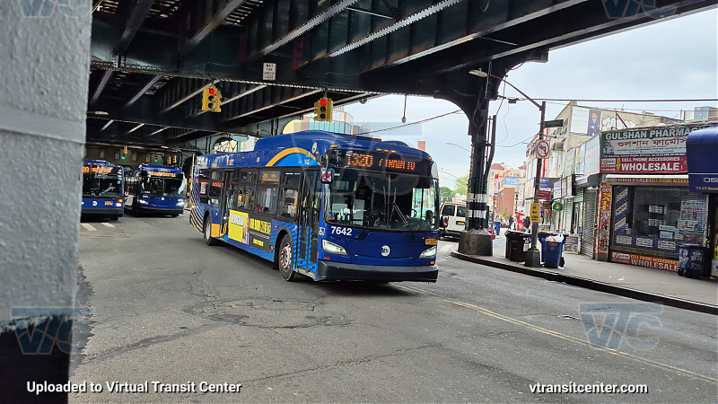 New York City Transit #7642 on the T320 7 shuttle 
New York City Transit #7642 on the T320 7 shuttle 
