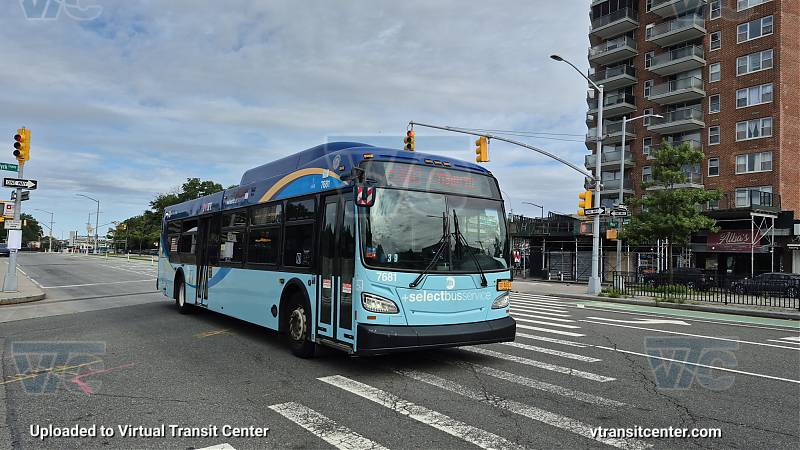 New York City Transit Bus #7681 on the T300 E shuttle 
New York City Transit Bus #7681 on the T300 E shuttle 
