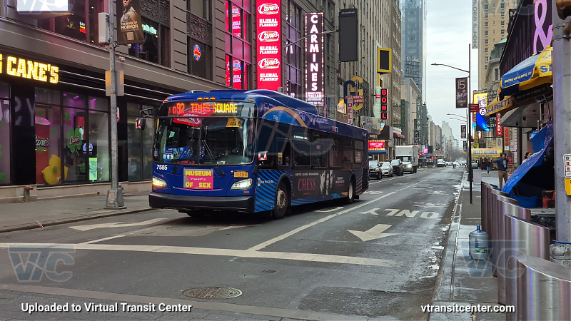 2018 NFI XD40 #7585 on the Q92 7 shuttle 
2018 NFI XD40 #7585 on the Q92 7 shuttle 
