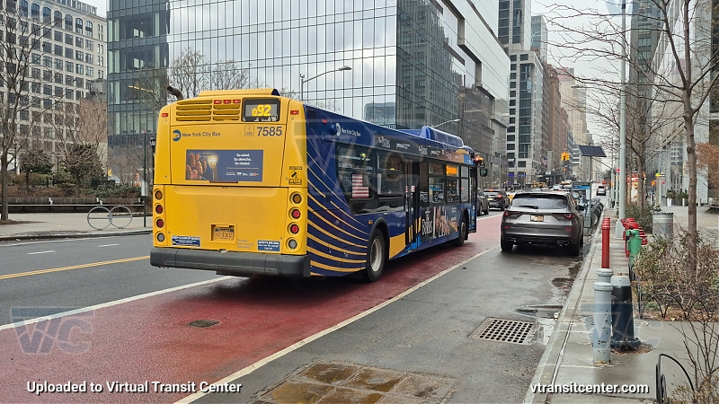 2018 NFI XD40 #7585 on the Q92 7 shuttle 
2018 NFI XD40 #7585 on the Q92 7 shuttle 
