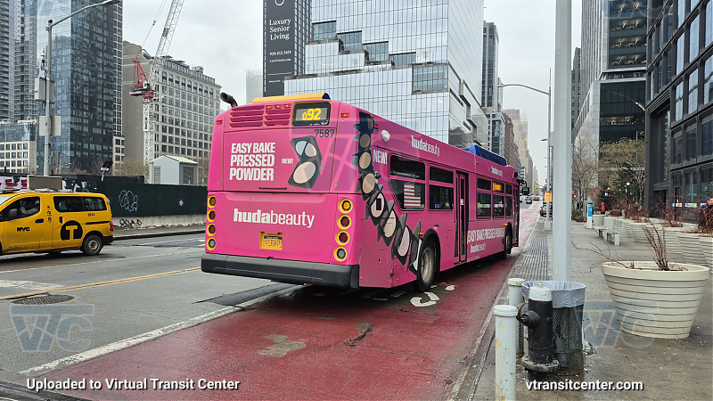 2018 NFI XD40 #7587 on the Q92 7 shuttle 
2018 NFI XD40 #7587 on the Q92 7 shuttle 
