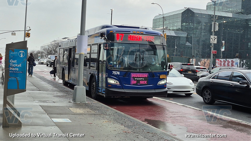 2018 NFI XD40 #7574 on the Q92 7 shuttle 
2018 NFI XD40 #7574 on the Q92 7 shuttle 

