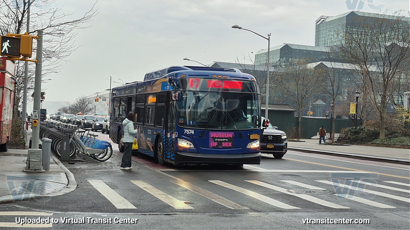 2018 NFI XD40 #7574 on the Q92 7 shuttle 
2018 NFI XD40 #7574 on the Q92 7 shuttle 
