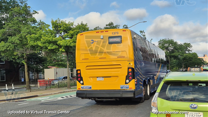 MTA New York City 1373 on the QM65
2021 Prevost X3-45 #1373 on the QM65
