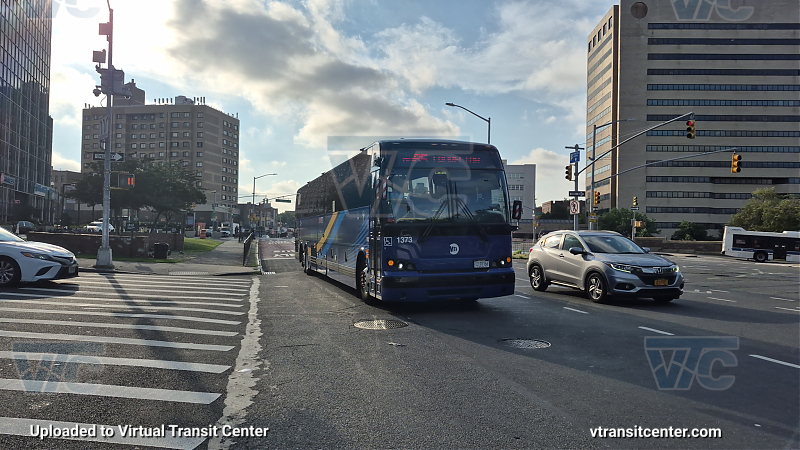MTA New York City 1373 on the QM65
2021 Prevost X3-45 #1373 on the QM65
