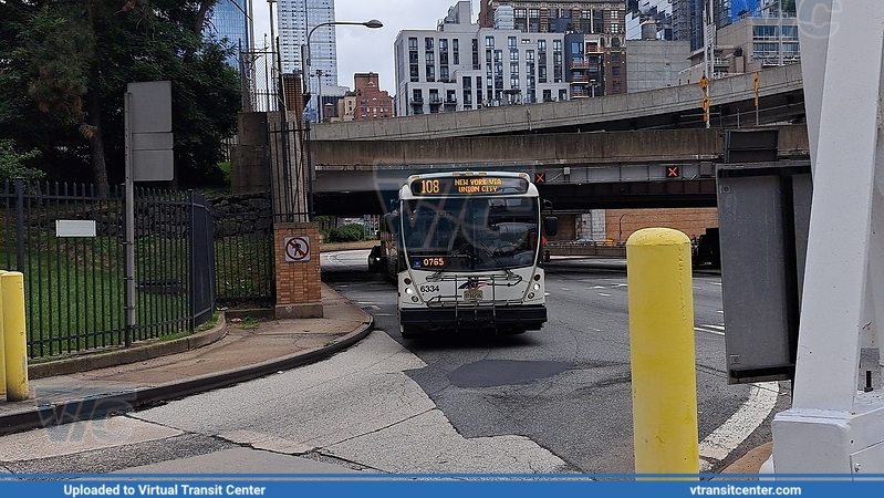 NJ Transit 6334 on Route 108
Route 108 to New York via Union City
NABI 416.15
10th Avenue at W 40th Street, New York City, NY
Keywords: NJTBus;NABI416