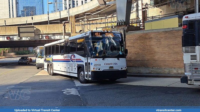 NJ Transit 20158 Coach USA Route 49J
Coach USA Route 49J
MCI D4500CT
10th Avenue at W 40th Street, New York City, NY
Keywords: CUSA;NJTBus;D4500CT