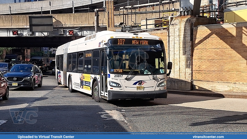 NJ Transit 20817 on Route 107
Route 107 to New York
New Flyer XD60
10th Avenue at W 40th Street, New York City, NY
Keywords: NJTBus;XD60