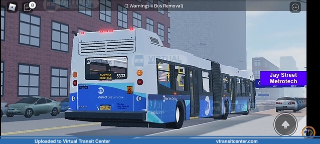 MTA A shuttle bus Roblox 
