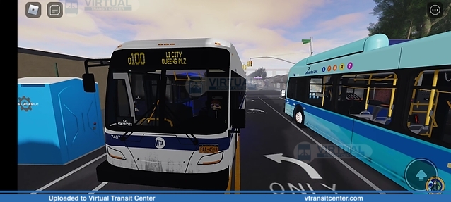 MTA Bus Q100 Roblox 
