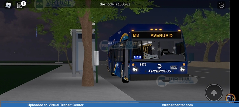 MTA M8 bus Roblox
