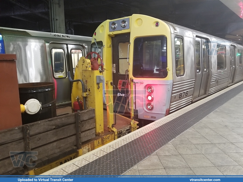 PA-4 Work train at Journal Square 
Work Train
