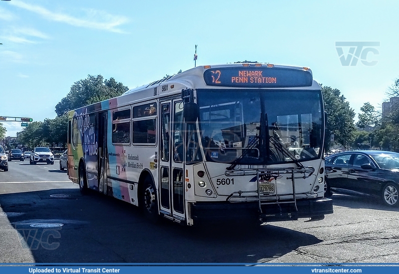 NJ Transit 5601 on Route 62
62 to Newark Penn Station via Newark Airport
2010 NABI 416.15
Taken at Lincoln Park, Newark NJ
