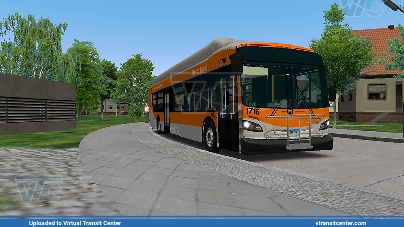 New Flyer xn40  LACMTA 
