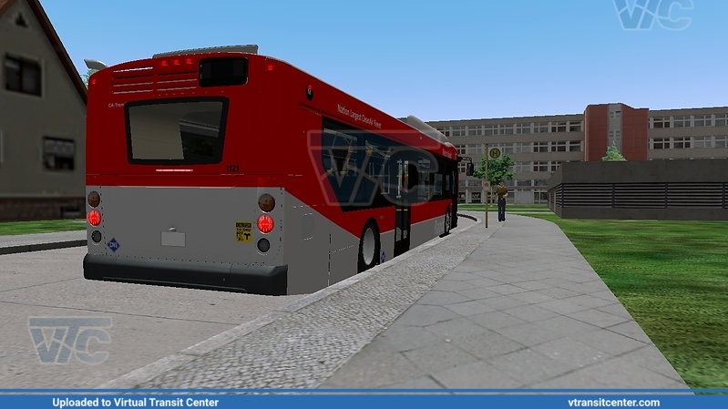 New Flyer xn40  LACMTA 
