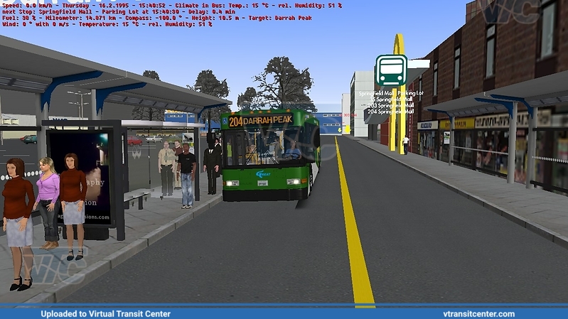 Gillig Bus On Route 204
