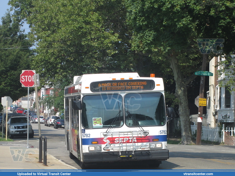 SEPTA 5782 on Route 28
At Fern Rock TC on layover 8/27/20
