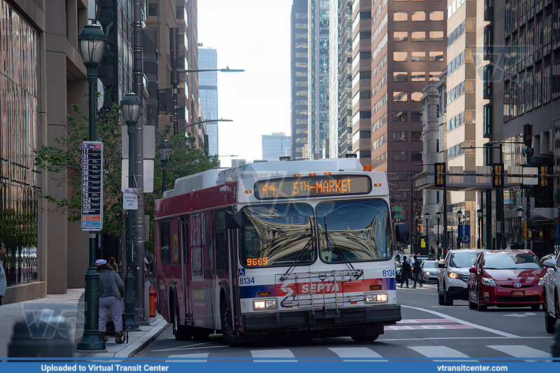 SEPTA 8134 on Route 44
At City Hall, 5th & Market bound 7/31/2023
Keywords: SEPTA / New Flyer DE40LF