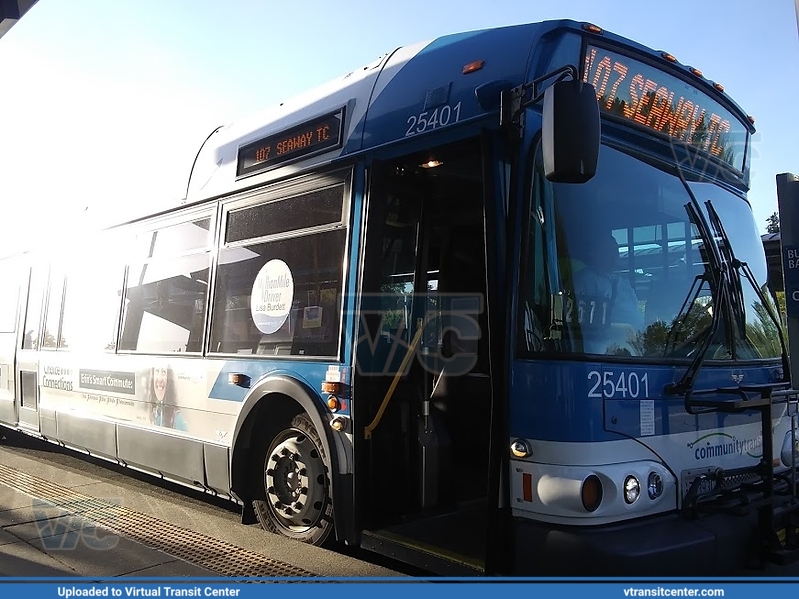 Community Transit 25401 on Route 107
