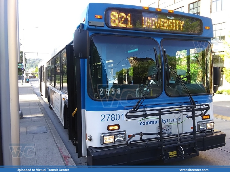 Community Transit 27801 on Route 821
