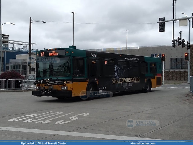 King County Metro New Flyer D40LF 3630 @ Northgate TC
