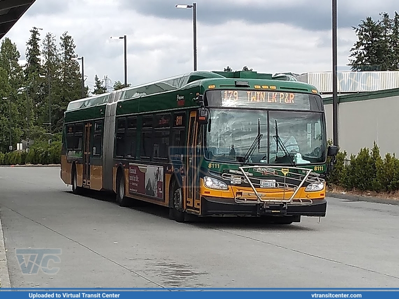 XDE60 8111 on rt 179 to Twin Lakes P&R
