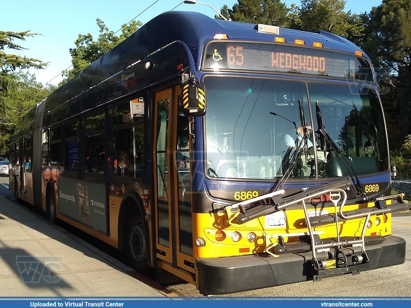 DE60LFR 6869 on rt 65 to Wedgwood
