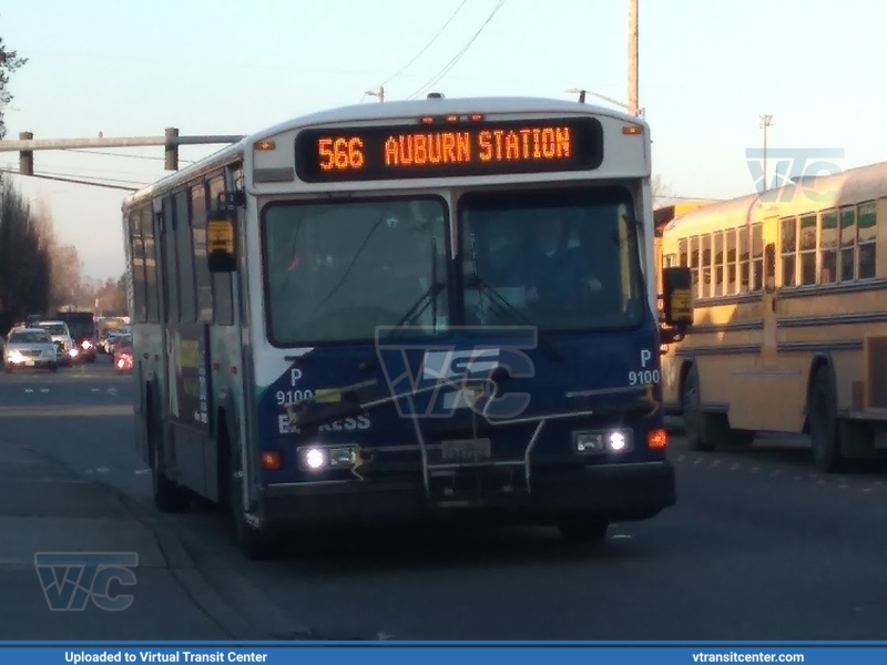 Sound Transit Gillig phantom #9100 on Rt. 566
