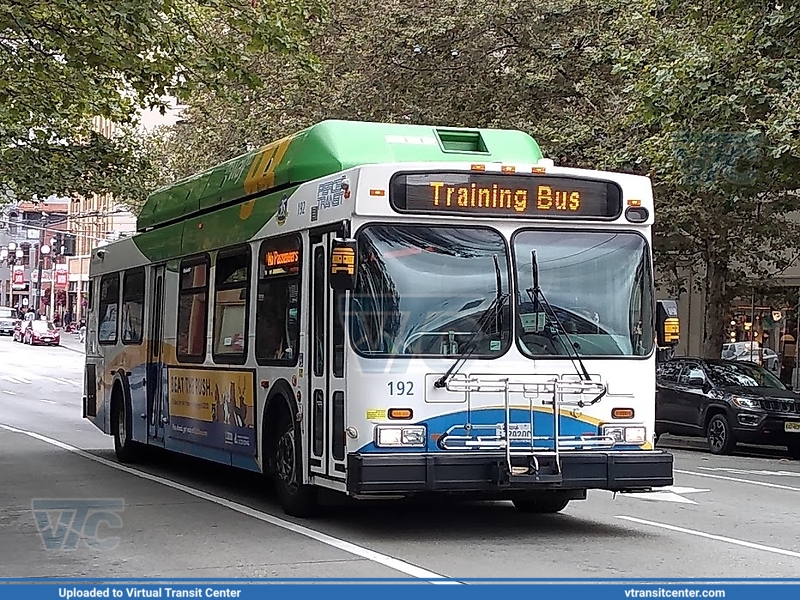 Pierce Transit C40LF #192 Training Bus
