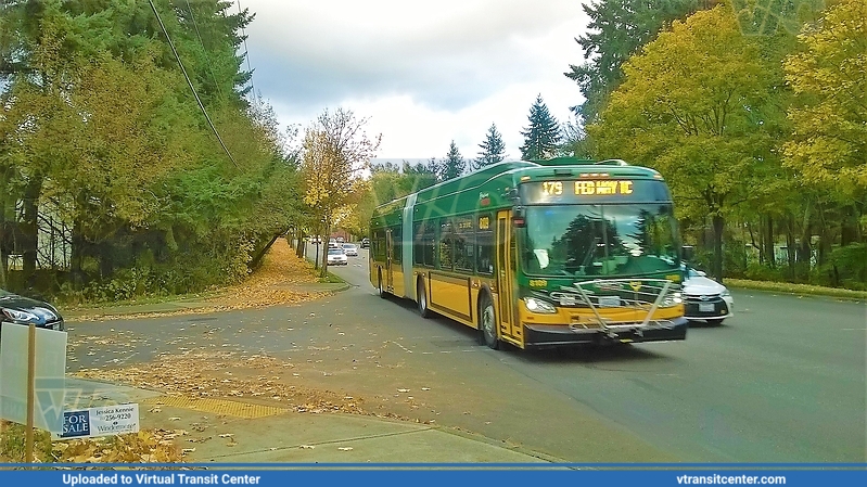 New Flyer Xcelsior on route 179 King County Metro
