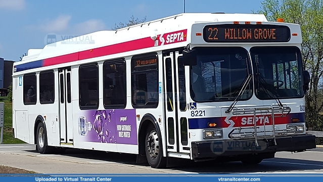SEPTA 8221
Overhauled, Route 22 service.
Keywords: High-quality