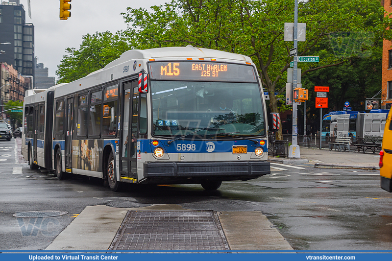 MTA New York City 5835 on the M15
