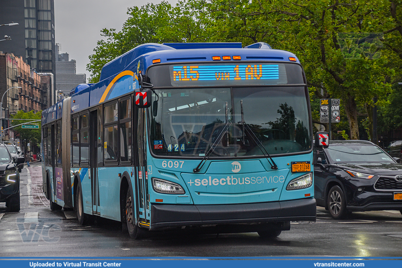 MTA New York City 6097 on the M15 SBS
