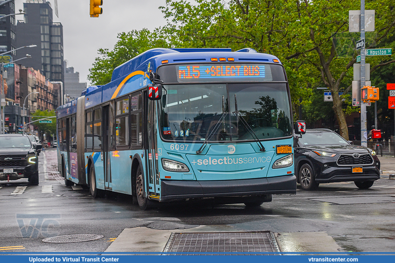 MTA New York City 6097 on the M15 SBS
