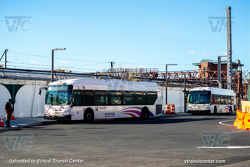 NJ Transit 25232 on Layover 
Keywords: NJT Bus;NJ Transit;New Flyer XD40