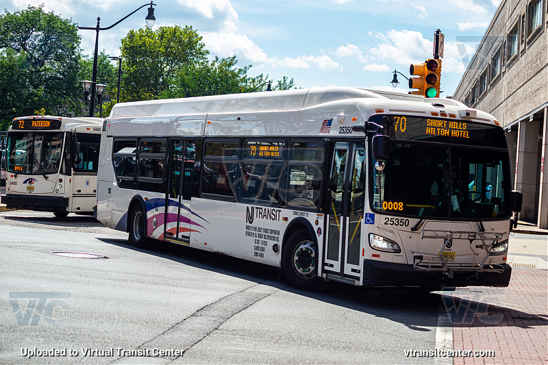 Nj Transit 25350 on Route 70
Route 70 Short Hills Hilton Hotel
