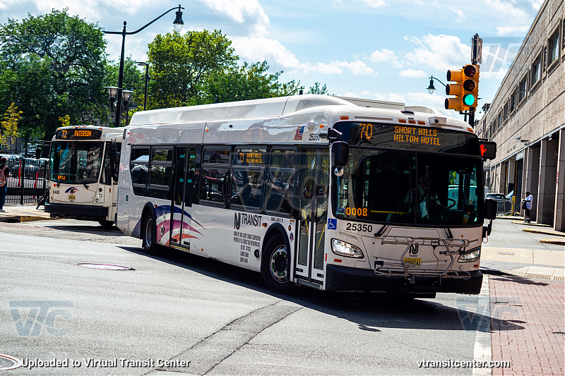 Nj Transit 25350 on Route 70
Route 70 Short Hills Hilton Hotel

